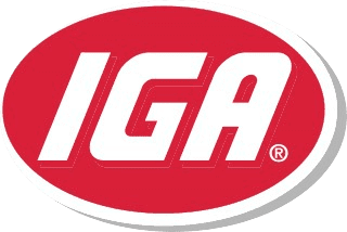 IGA Grocery Store Logo