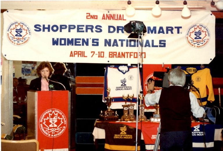 Canadian Women's Hockey National Championship 1983